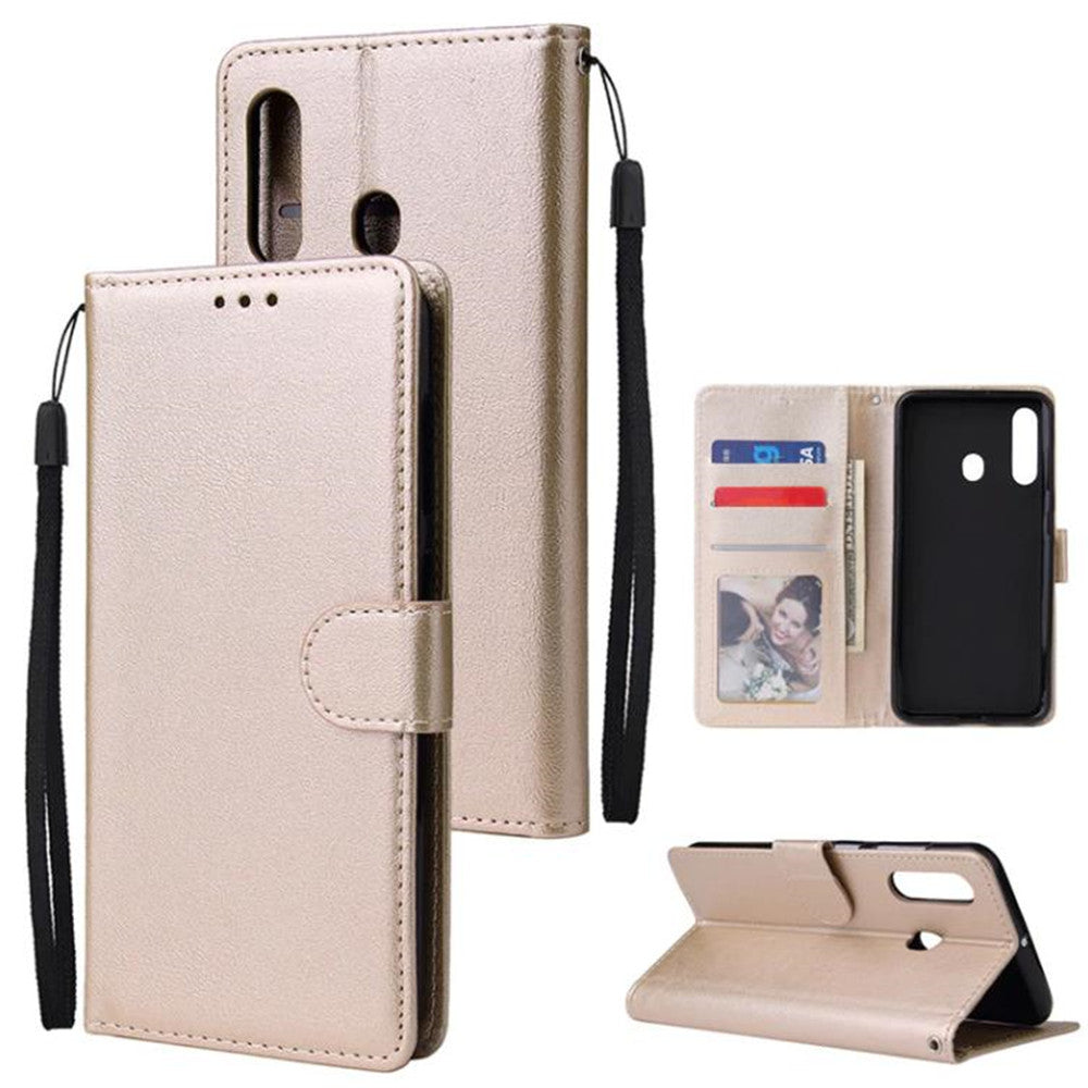 Leather Folio Wallet Case for Samsung Galaxy A10e / A20e Leather Folio Wallet Case for Samsung Galaxy A10e / A20e